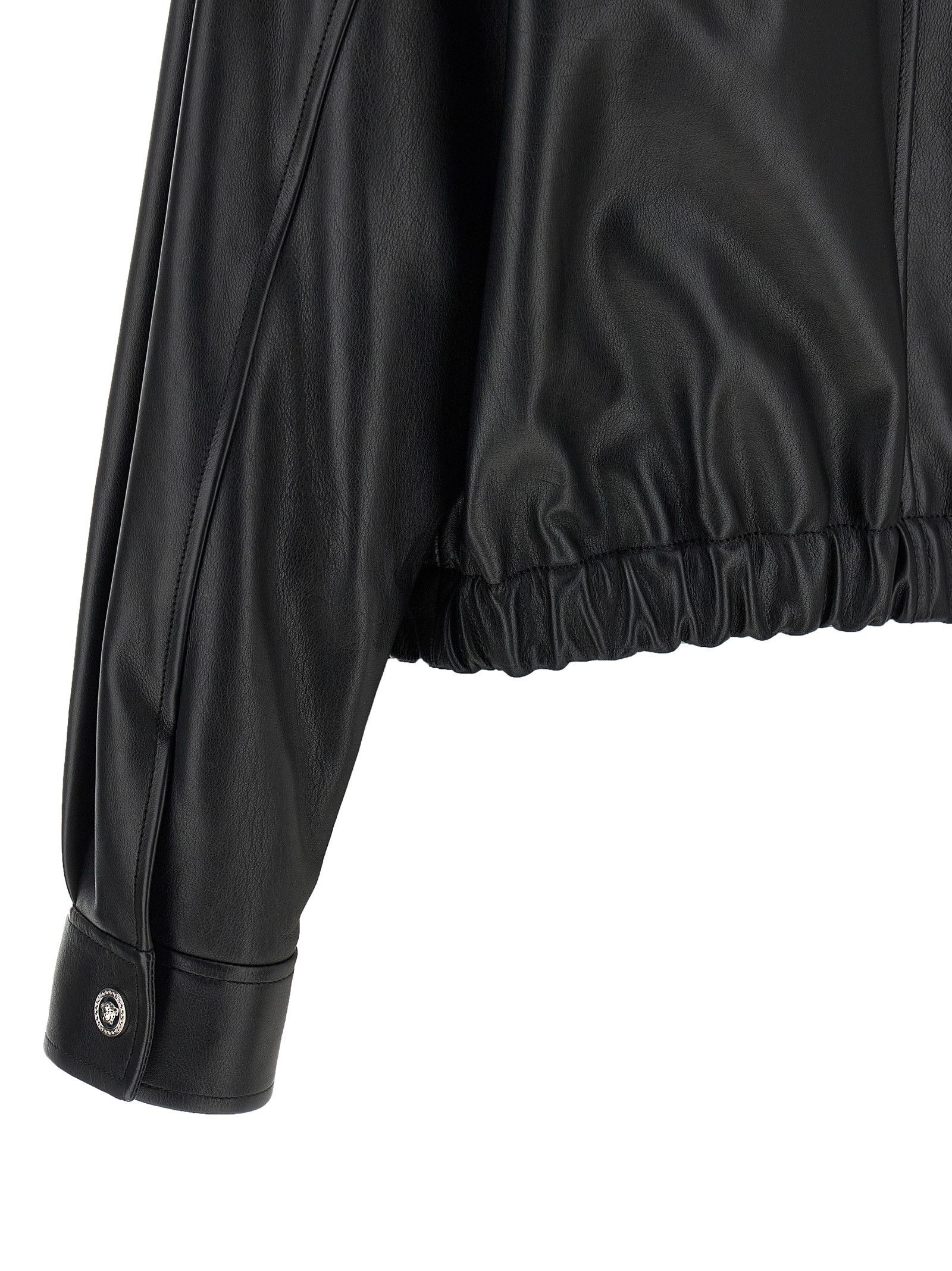 Versace Leather blouson Size XS / US 0-2 / IT 36-38 - 4 Thumbnail