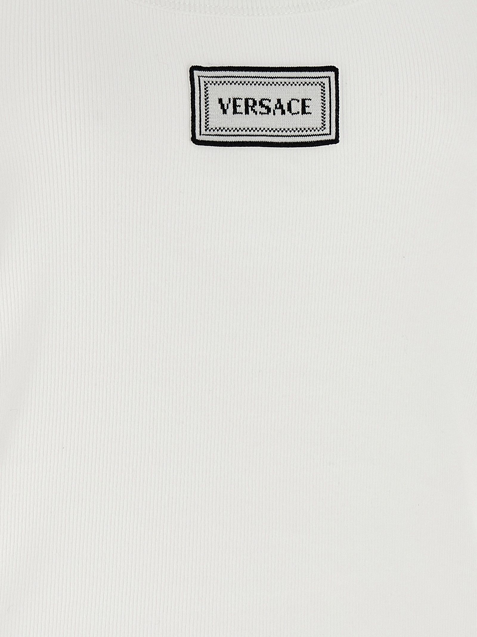 Versace '‘90s Vintage Logo’' Top Size XS / US 0-2 / IT 36-38 - 4 Thumbnail