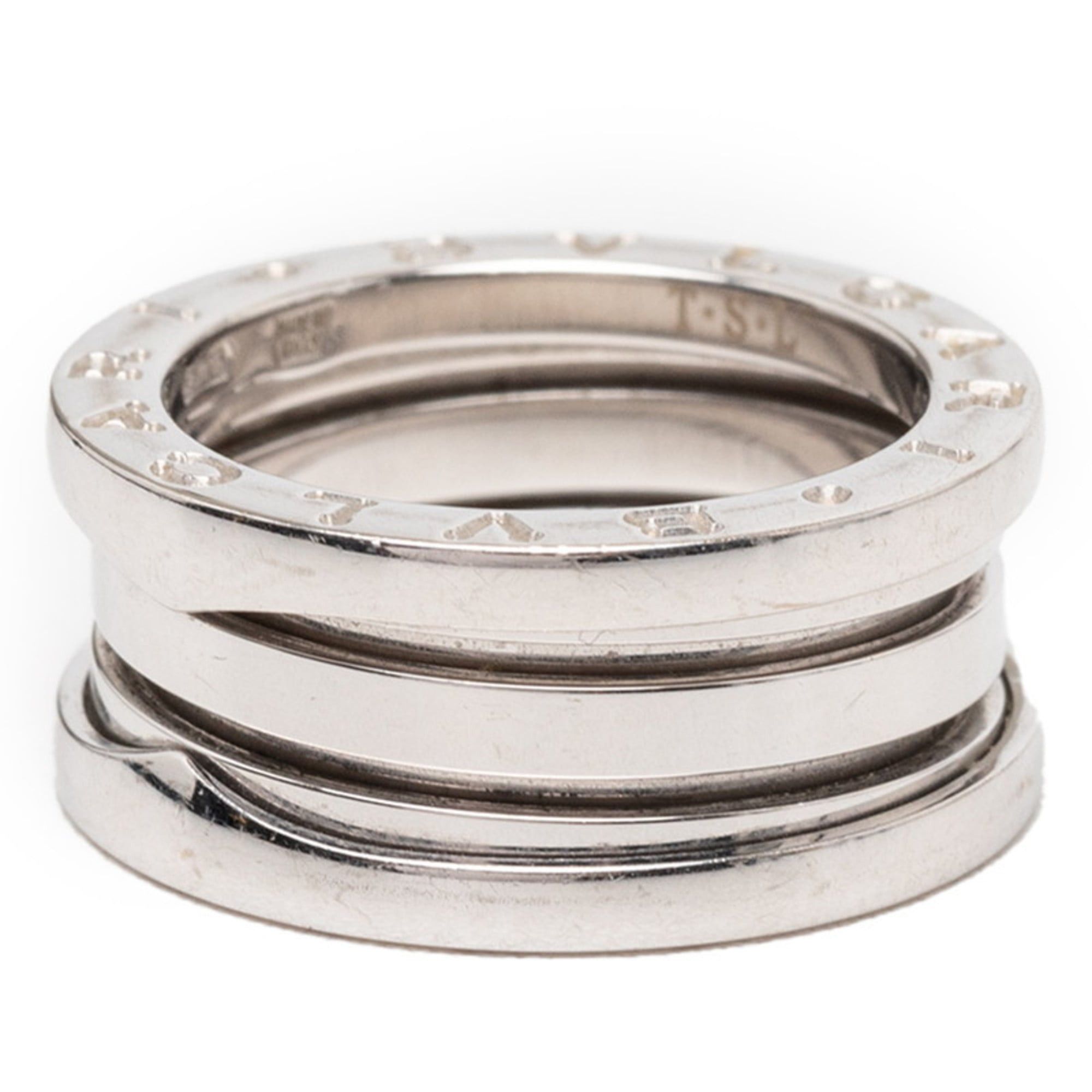 Bvlgari BVLGARI B-zero1 Ring #50 18KWG White Gold Women's Size ONE SIZE - 3 Thumbnail