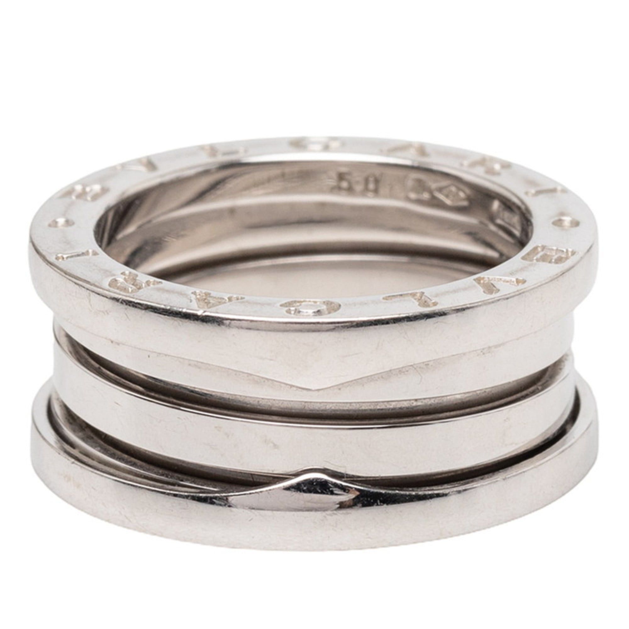 Bvlgari BVLGARI B-zero1 Ring #50 18KWG White Gold Women's Size ONE SIZE - 2 Thumbnail