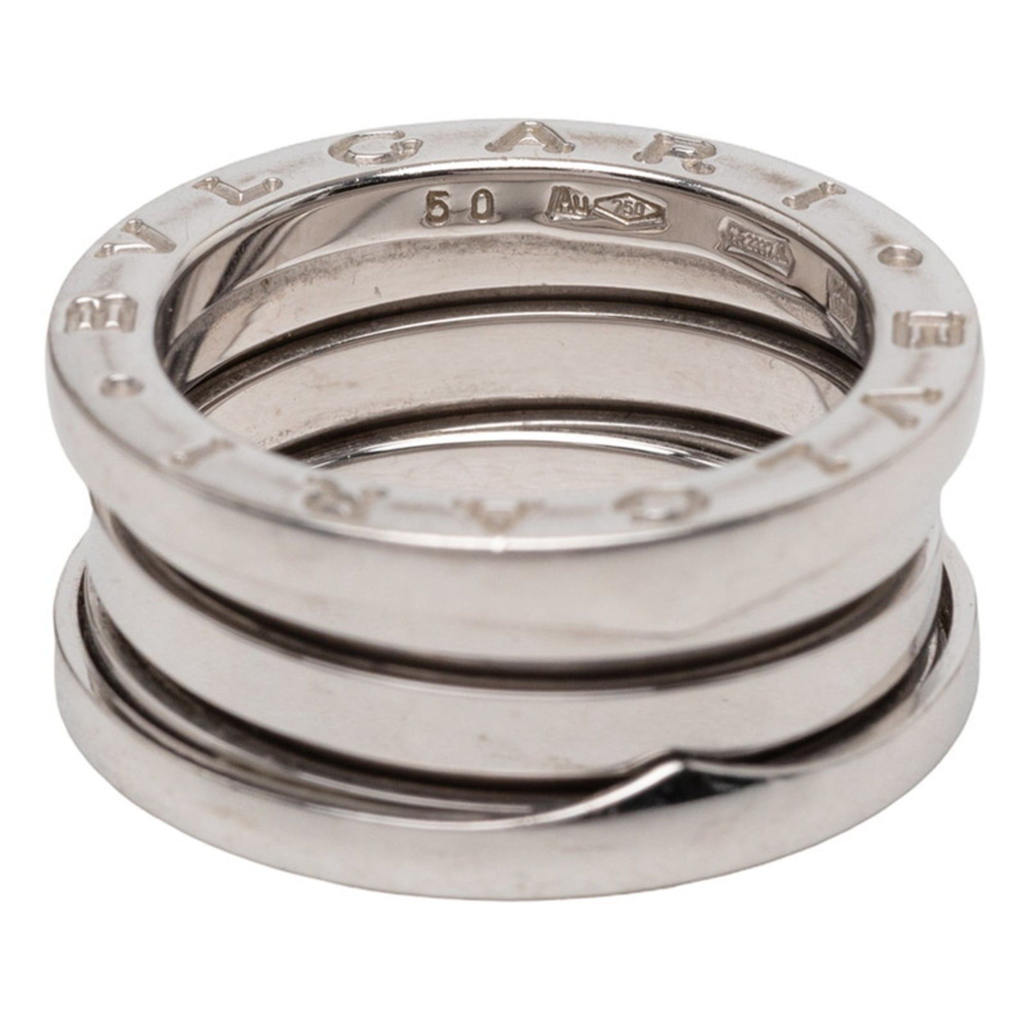 Bvlgari BVLGARI B-zero1 Ring #50 18KWG White Gold Women's Size ONE SIZE - 5 Thumbnail
