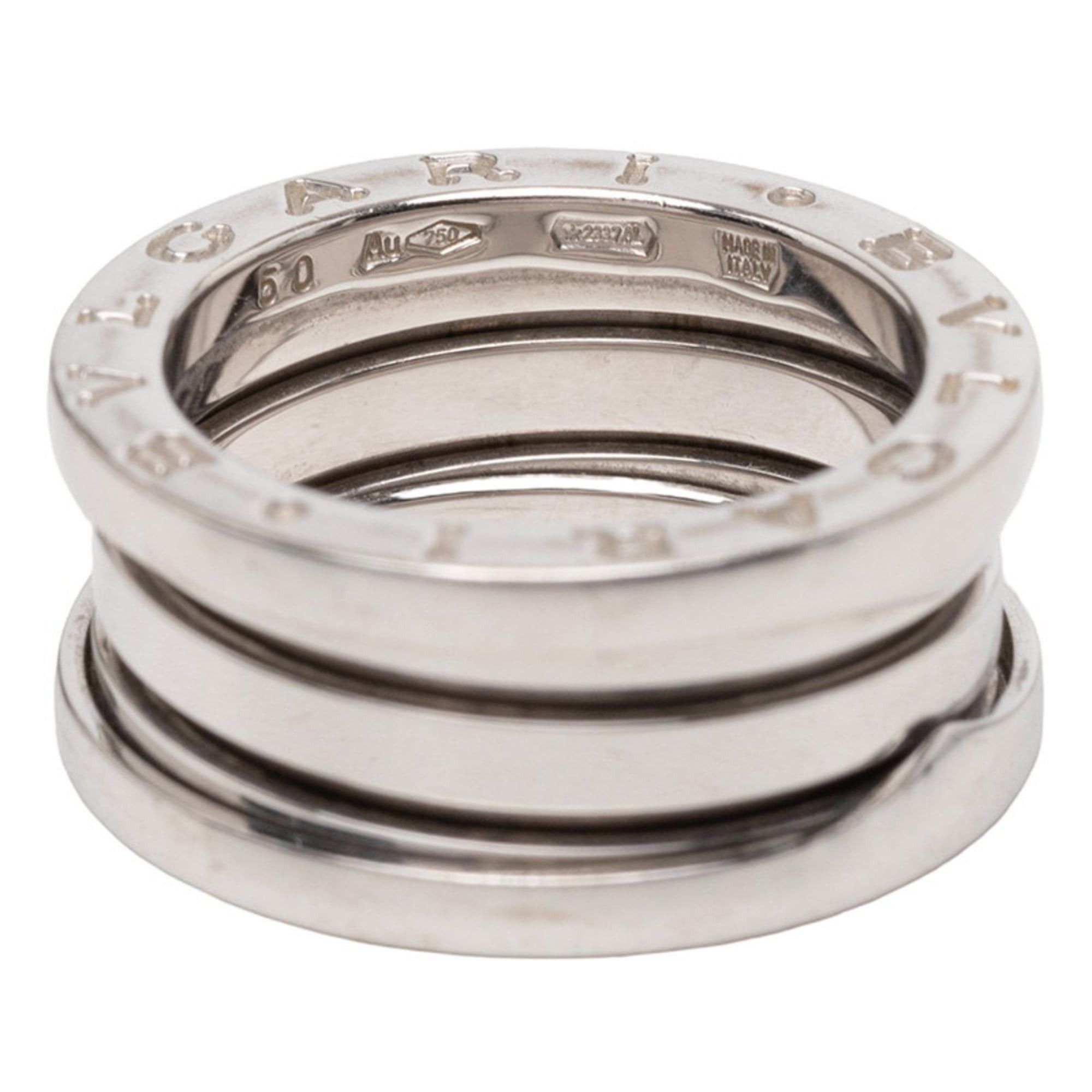 Bvlgari BVLGARI B-zero1 Ring #50 18KWG White Gold Women's Size ONE SIZE - 6 Thumbnail