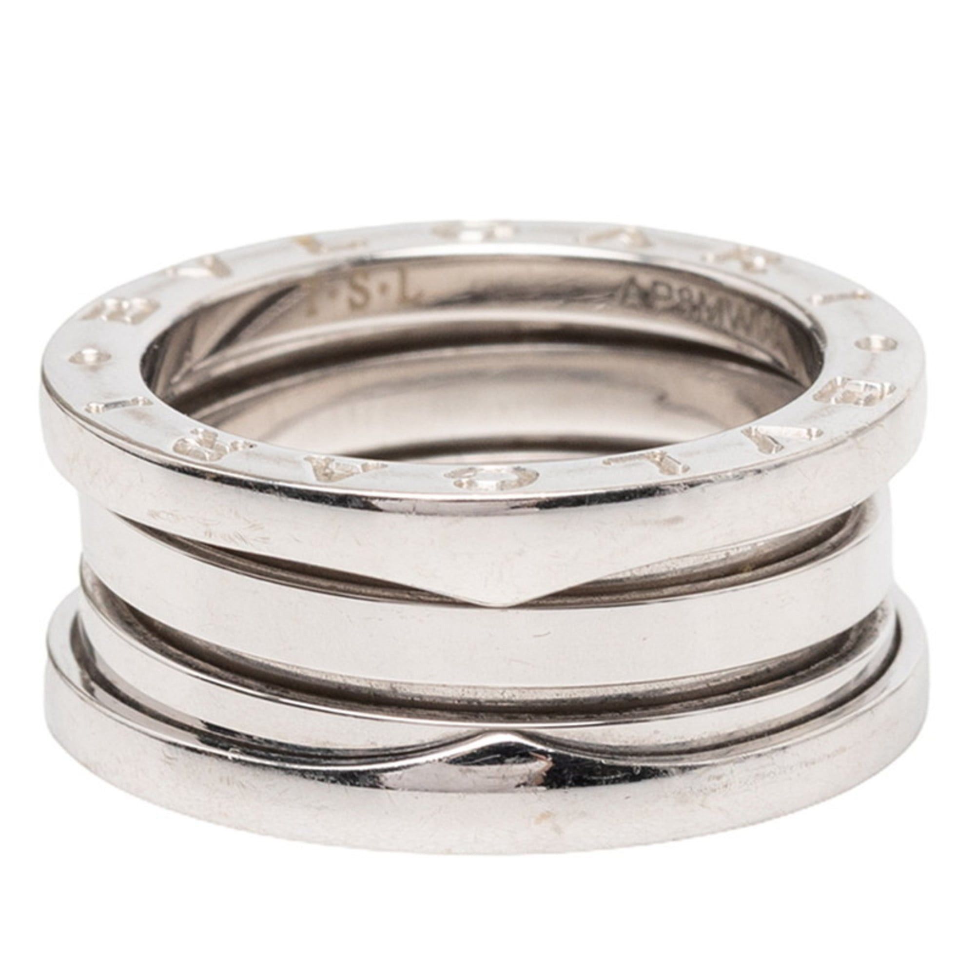 Bvlgari BVLGARI B-zero1 Ring #50 18KWG White Gold Women's Size ONE SIZE - 4 Thumbnail