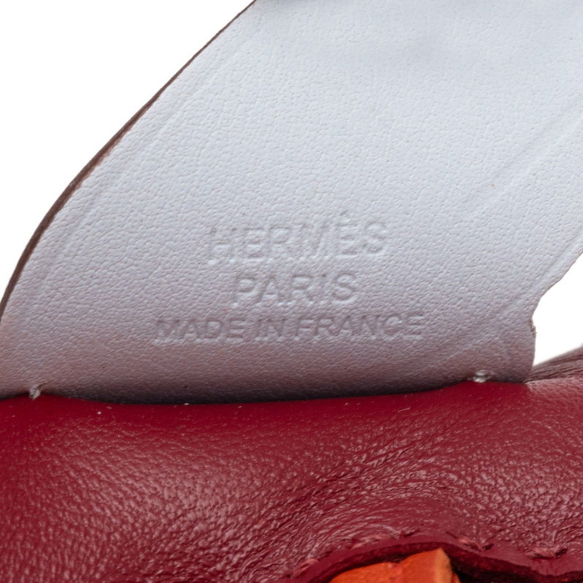 Hermes Hermès Rodeo Pegasus MM Charm Rouge Grenat Bleu Brume Cornelian Anjou Milo Swift Leather Women's HERMES Size ONE SIZE - 3 Thumbnail