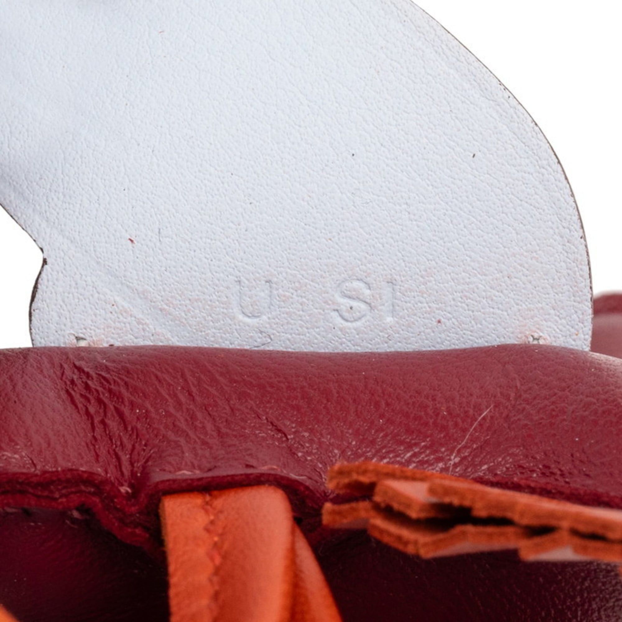 Hermes Hermès Rodeo Pegasus MM Charm Rouge Grenat Bleu Brume Cornelian Anjou Milo Swift Leather Women's HERMES Size ONE SIZE - 4 Thumbnail