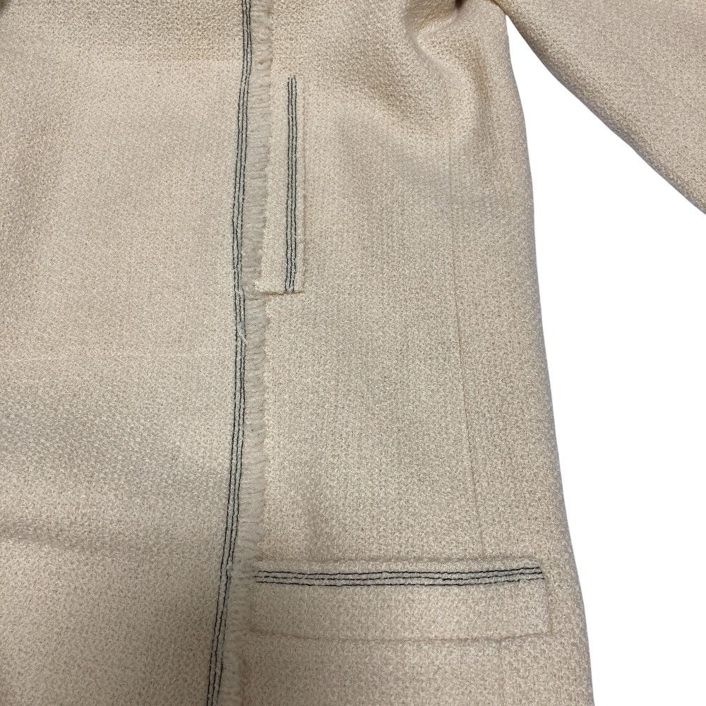 Chanel Chanel Chanel Camellia Tweed Coat Textile Outerwear P24497 DUTY FREE for USA Size ONE SIZE - 6 Thumbnail