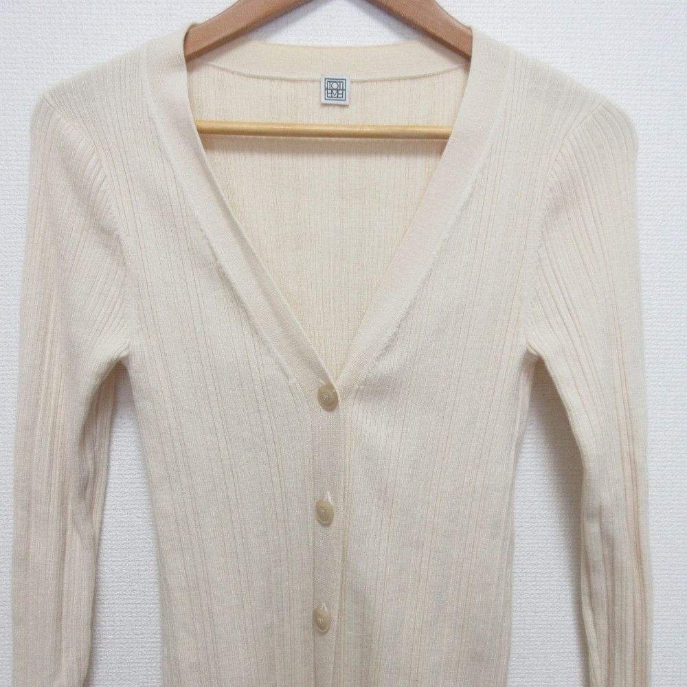 Other Other Toteme Rib Knit Cardigan Textile Tops DUTY FREE for USA Size ONE SIZE - 3 Thumbnail