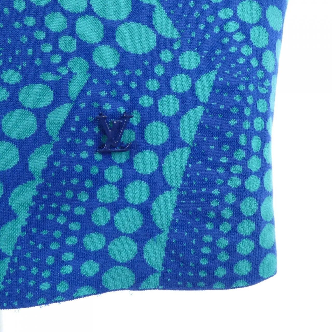 Louis Vuitton Louis Vuitton Louis Vuitton LV×YK Allover Pumpkin Knit Textile Tops HON38WJL4 DUTY FREE for USA Size ONE SIZE - 7 Thumbnail