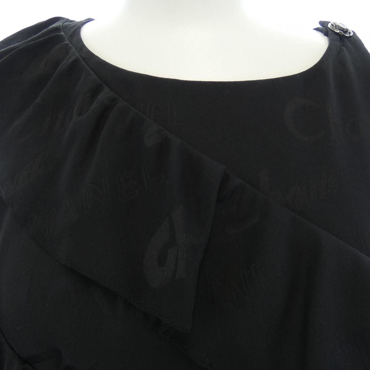 Chanel Chanel Chanel P72396V63957 Silk Dress Textile Dresses P72396V63957 DUTY FREE for USA Size ONE SIZE - 5 Thumbnail