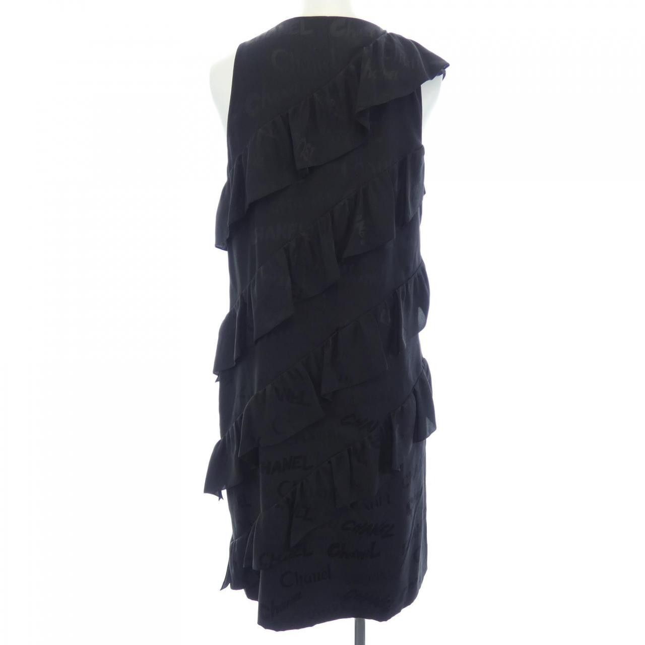 Chanel Chanel Chanel P72396V63957 Silk Dress Textile Dresses P72396V63957 DUTY FREE for USA Size ONE SIZE - 2 Thumbnail