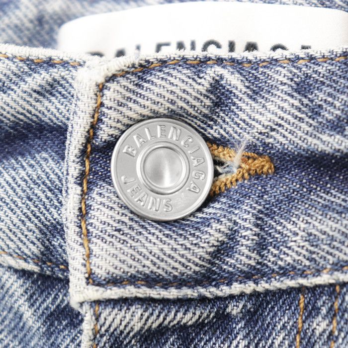 Balenciaga Balenciaga Balenciaga Cotton Jeans Textile Jeans 697886 DUTY FREE for USA Size ONE SIZE - 3 Thumbnail