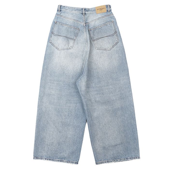 Balenciaga Balenciaga Balenciaga Cotton Jeans Textile Jeans 697886 DUTY FREE for USA Size ONE SIZE - 7 Thumbnail