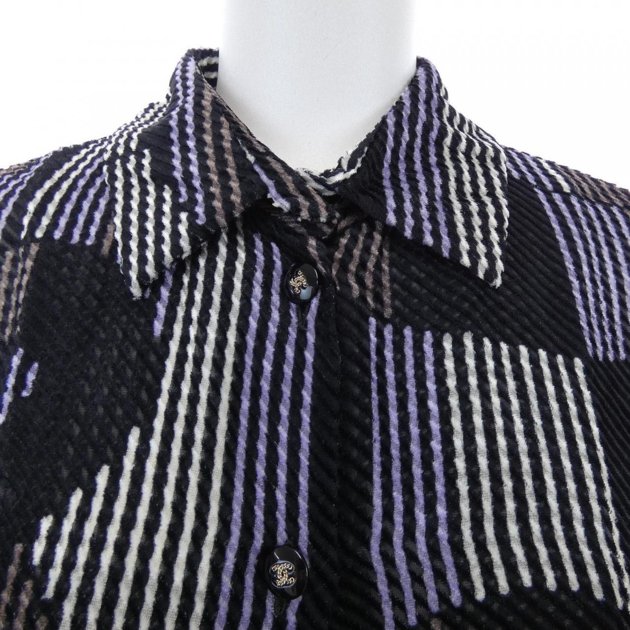 Chanel Chanel Chanel P75476V67175 Shirt Textile Tops P75476V67175 DUTY FREE for USA Size ONE SIZE - 6 Thumbnail