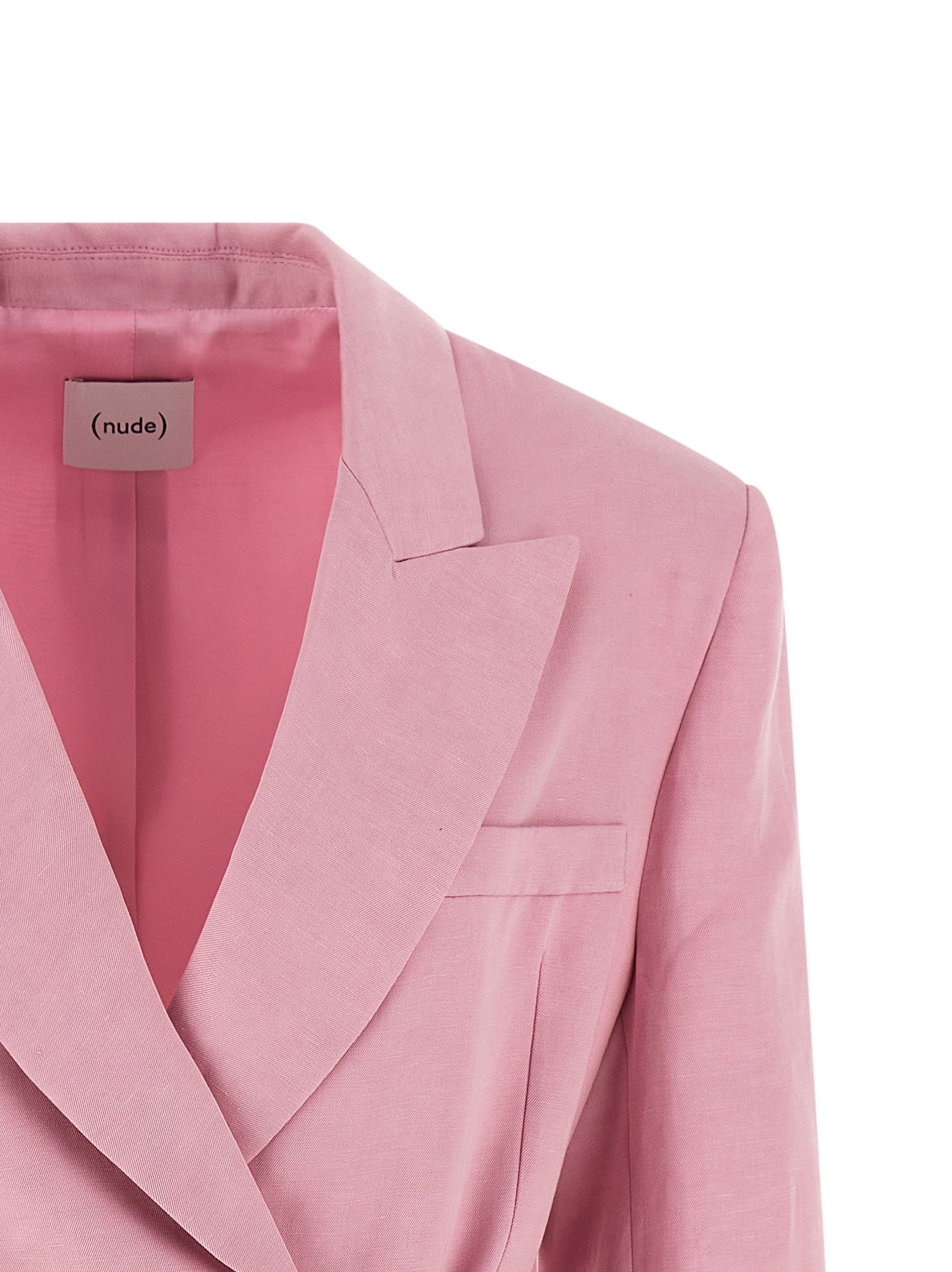 Nude Belt blazer Size S / US 4 / IT 40 - 3 Thumbnail