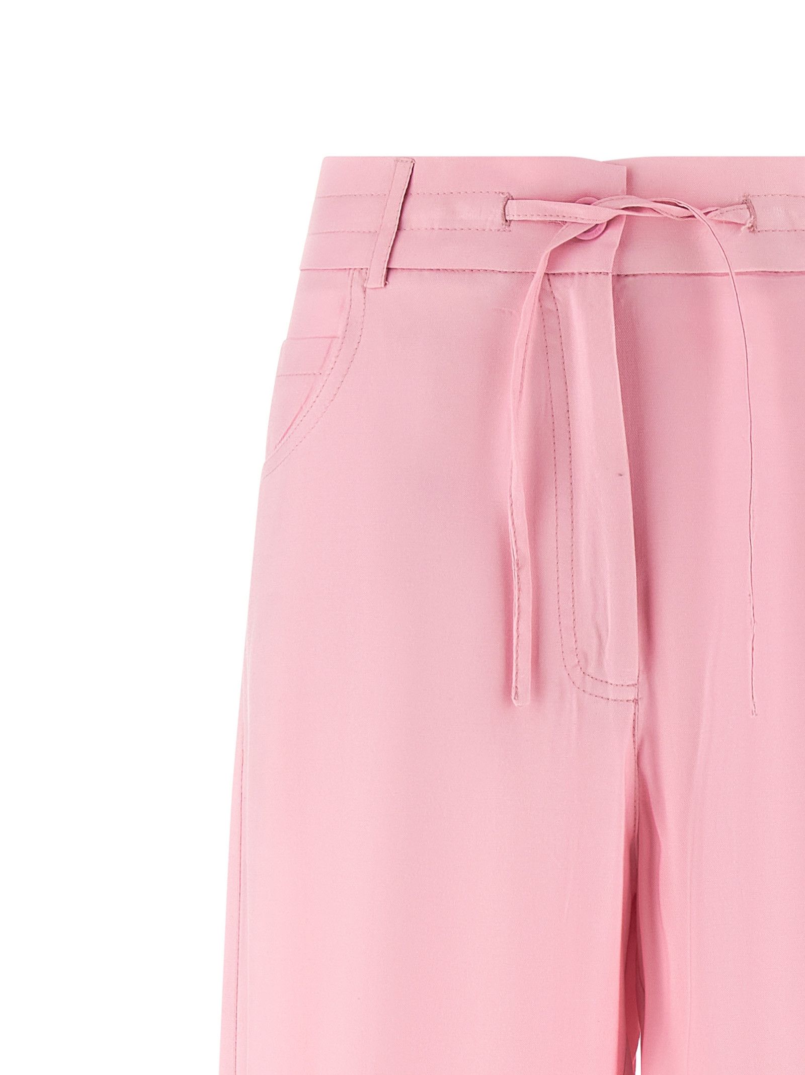 Nude Viscose pants Size 30" / US 8 / IT 44 - 3 Thumbnail