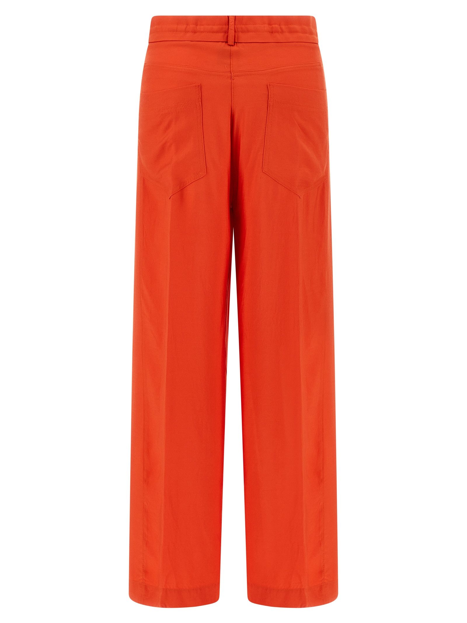 Nude Viscose pants Size 28" / US 6 / IT 42 - 2 Thumbnail