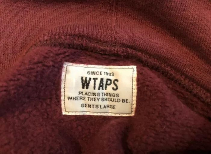 Wtaps WTAPS Cotton Hooded Sweatshirt Size US L / EU 52-54 / 3 - 4 Thumbnail