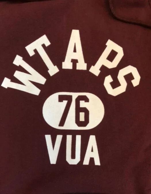 Wtaps WTAPS Cotton Hooded Sweatshirt Size US L / EU 52-54 / 3 - 3 Thumbnail