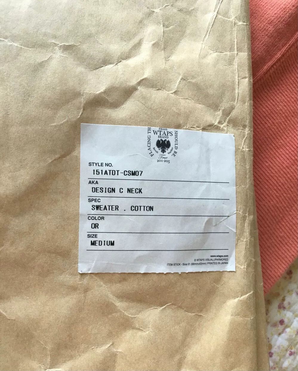 Wtaps WTAPS Authentic Sweatshirt Japan Size M Size US M / EU 48-50 / 2 - 2 Thumbnail