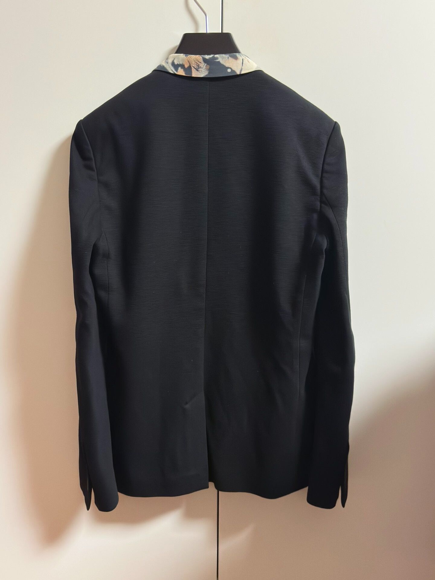 Dior Dior Black Tie-Dye Collar Suit Jacket Size US S / EU 44-46 / 1 - 3 Thumbnail