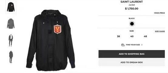 Saint Laurent Paris Saint Laurent Black Parka with Badge Patches Size US S / EU 44-46 / 1 - 9 Thumbnail