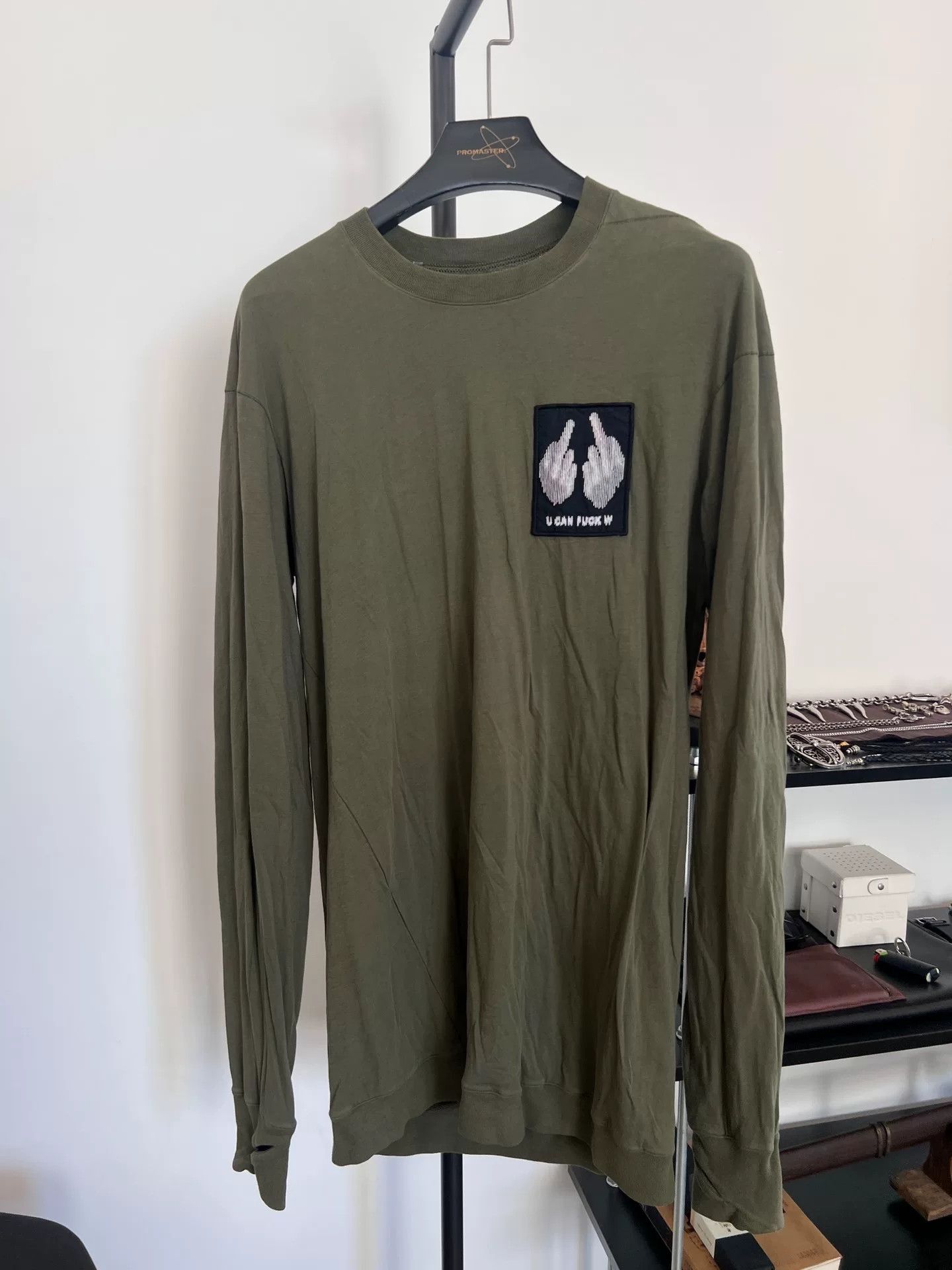 11 By Boris Bidjan Saberi Boris Bidjan Saberi 11by BBS Cotton Sweatshirt Size US L / EU 52-54 / 3 - 2 Thumbnail