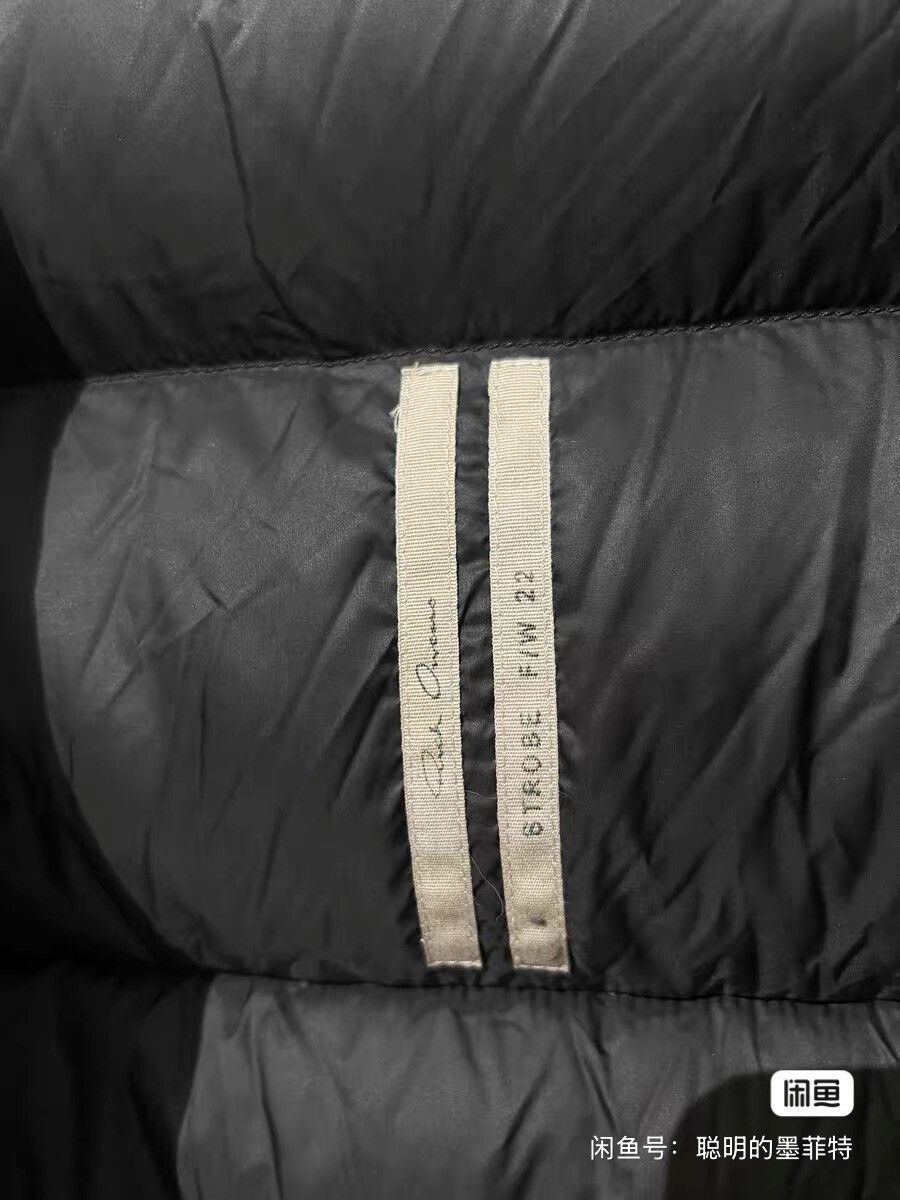Rick Owens Rick Owens Shark Head Down Vest Size US M / EU 48-50 / 2 - 5 Thumbnail
