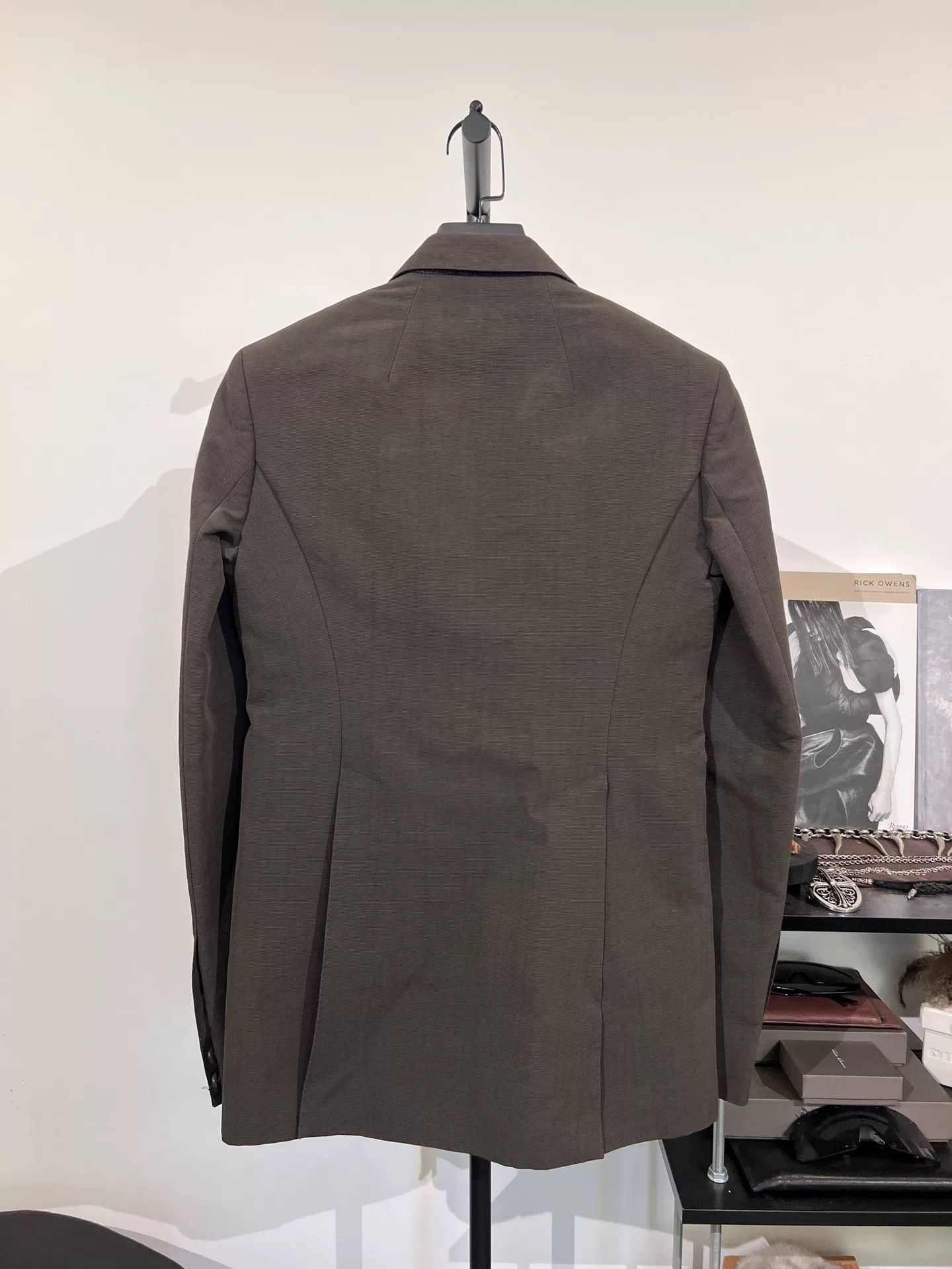 Rick Owens Rick Owens Brown Blazer Size 48 Size US M / EU 48-50 / 2 - 2 Thumbnail