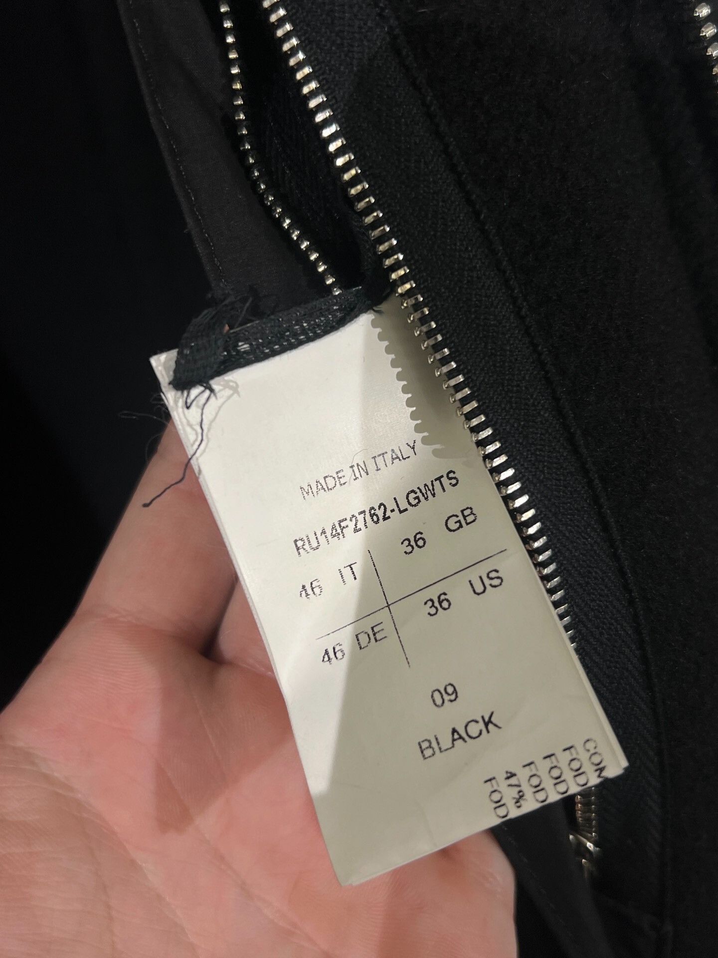 Rick Owens Rick Owens Leather Wool Mid-Length Coat Size US S / EU 44-46 / 1 - 9 Thumbnail