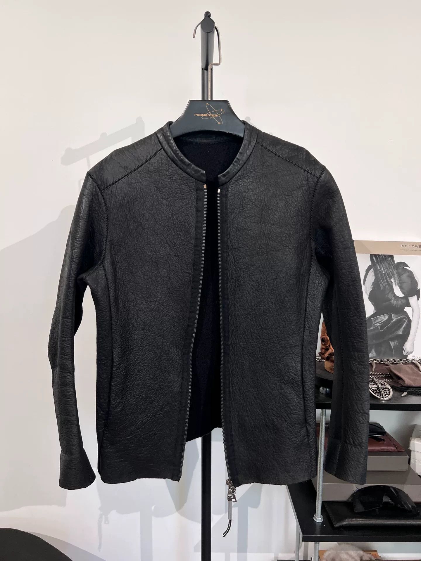 Isaac Sellam Experience Isaac Sellam Stand Collar Leather Jacket S Size US S / EU 44-46 / 1 - 2 Thumbnail