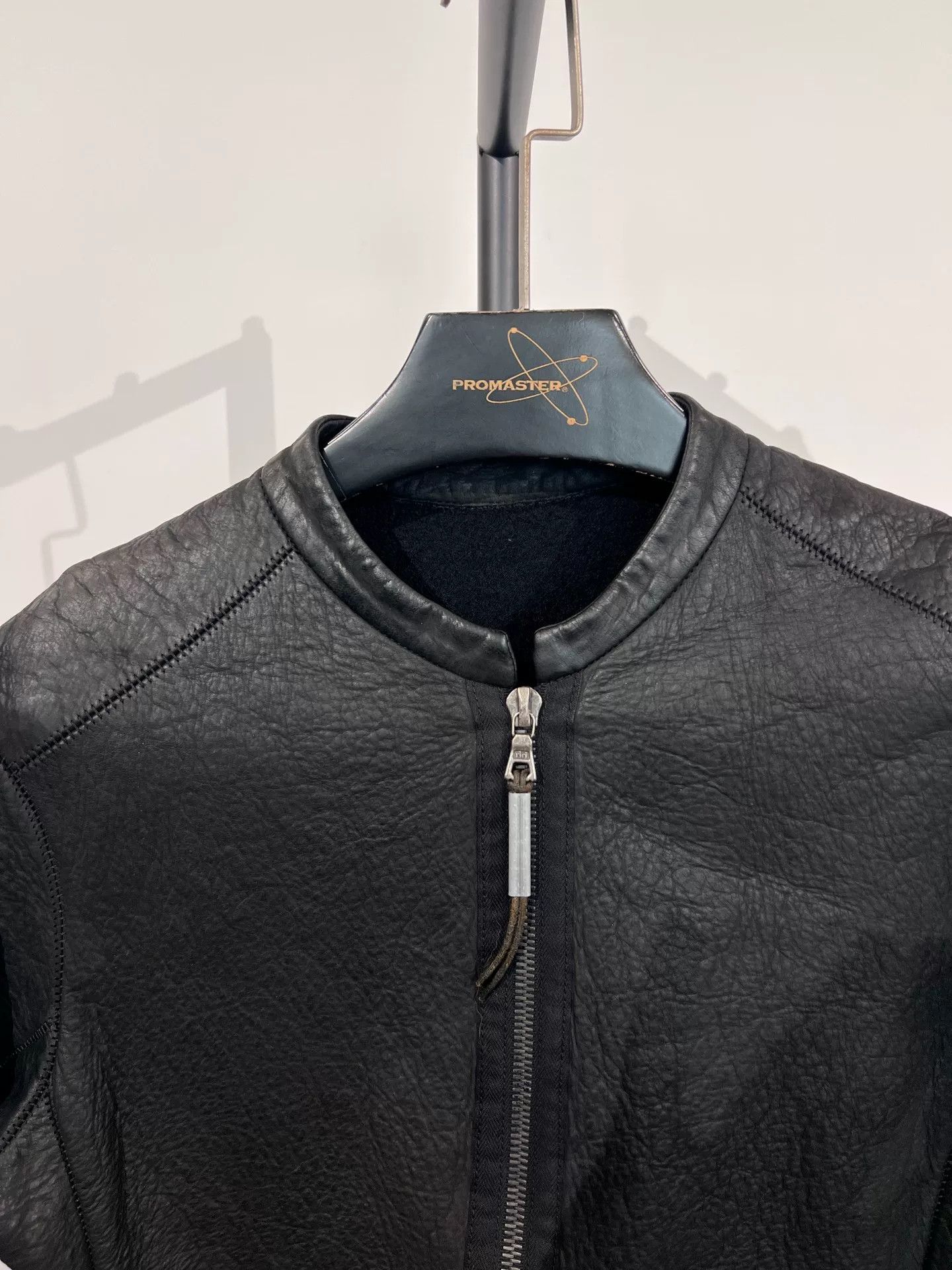 Isaac Sellam Experience Isaac Sellam Stand Collar Leather Jacket S Size US S / EU 44-46 / 1 - 4 Thumbnail