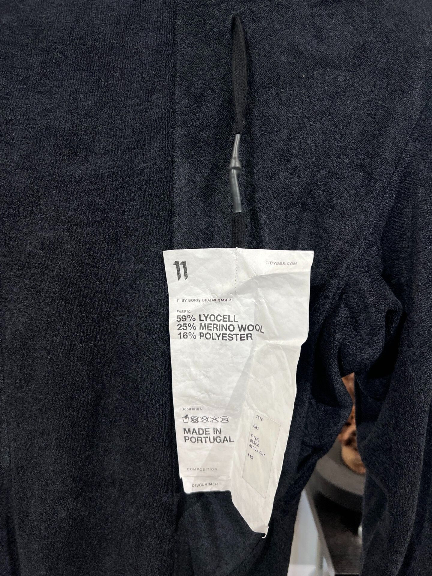 11 By Boris Bidjan Saberi Boris Bidjan Saberi 11by bbs Long-Sleeve Terry Sweatshirt Size US XS / EU 42 / 0 - 4 Thumbnail