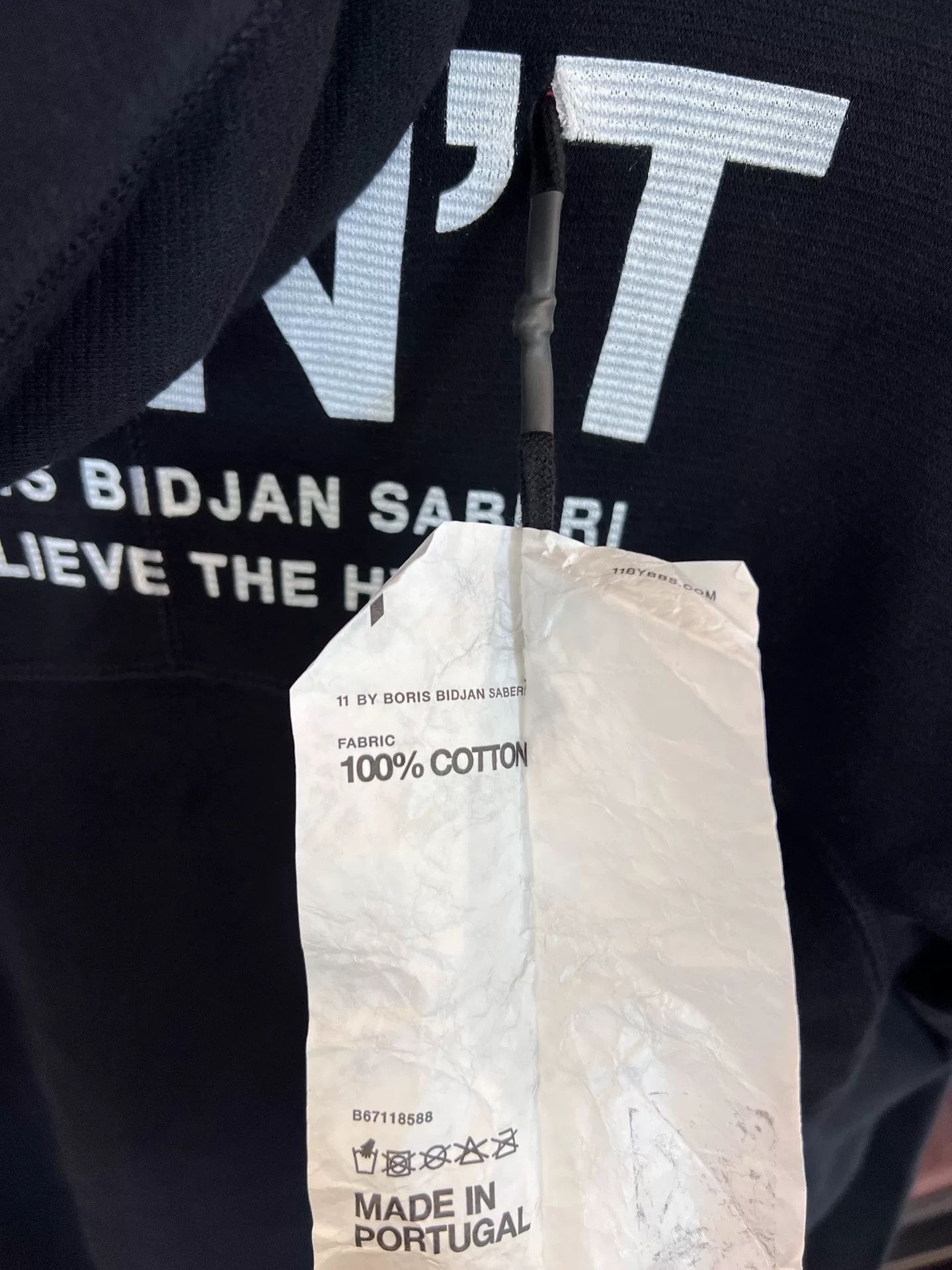 11 By Boris Bidjan Saberi Boris Bidjan Saberi 11by BBS Hoodie Size US XS / EU 42 / 0 - 6 Thumbnail