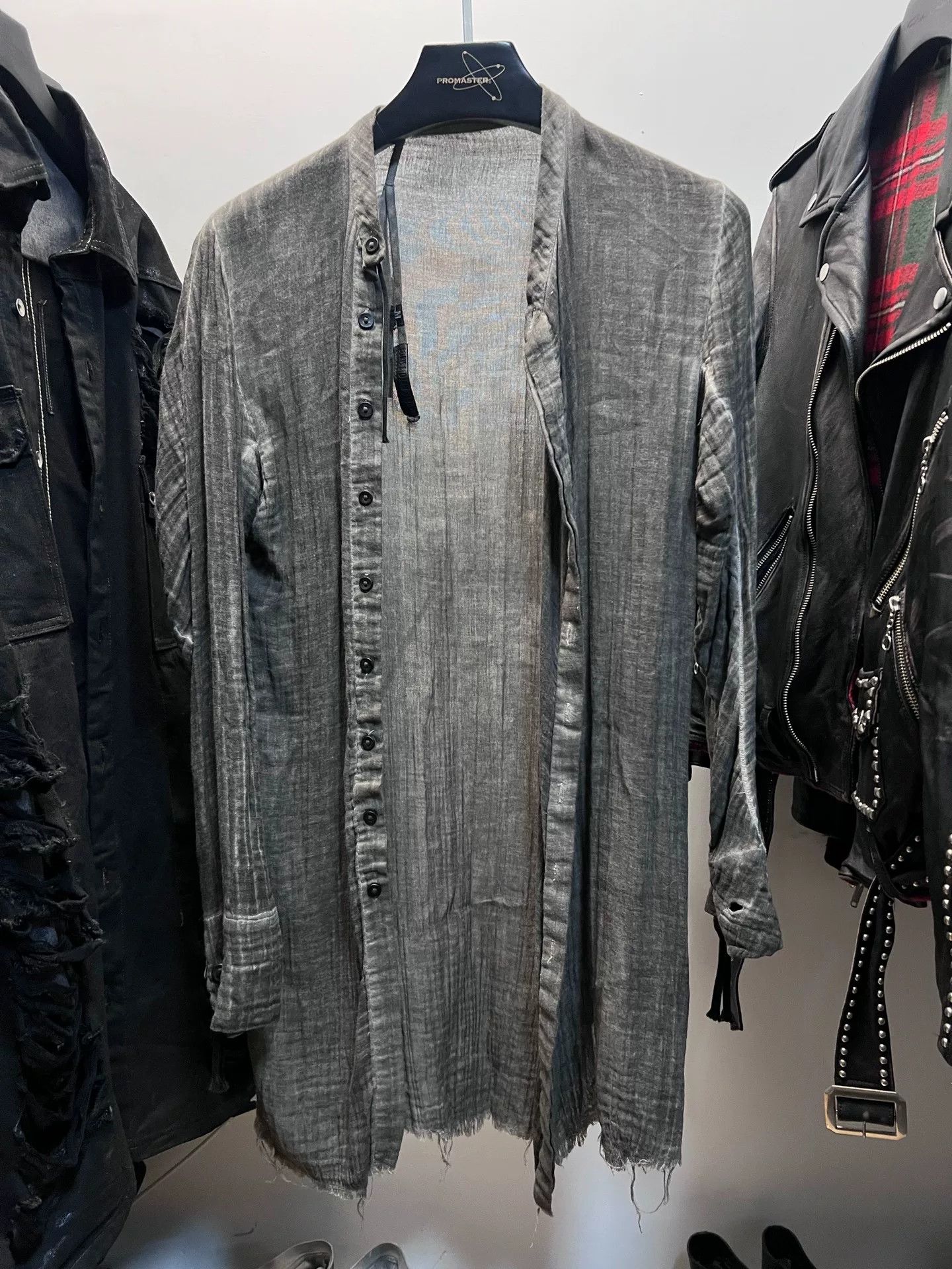 11 By Boris Bidjan Saberi 11by BBS Boris Bidjan Saberi Dyed Long-Sleeve Shirt Size US M / EU 48-50 / 2 - 2 Thumbnail