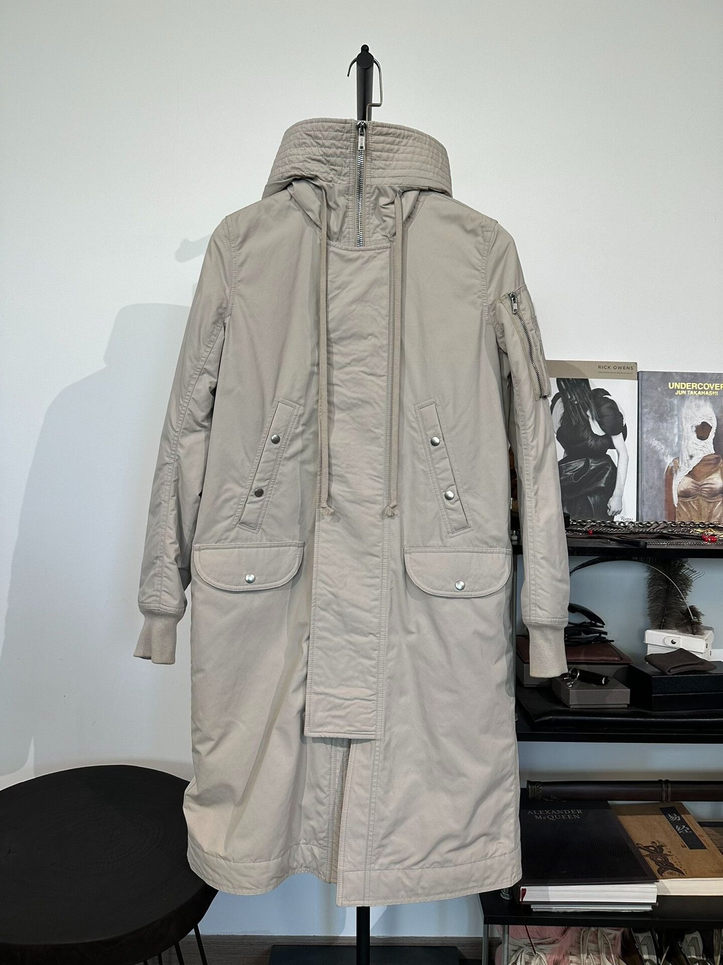 Rick Owens Rick Owens Mid-Length Ma-1 Quilted Bomber Jacket S Size US S / EU 44-46 / 1 - 2 Thumbnail