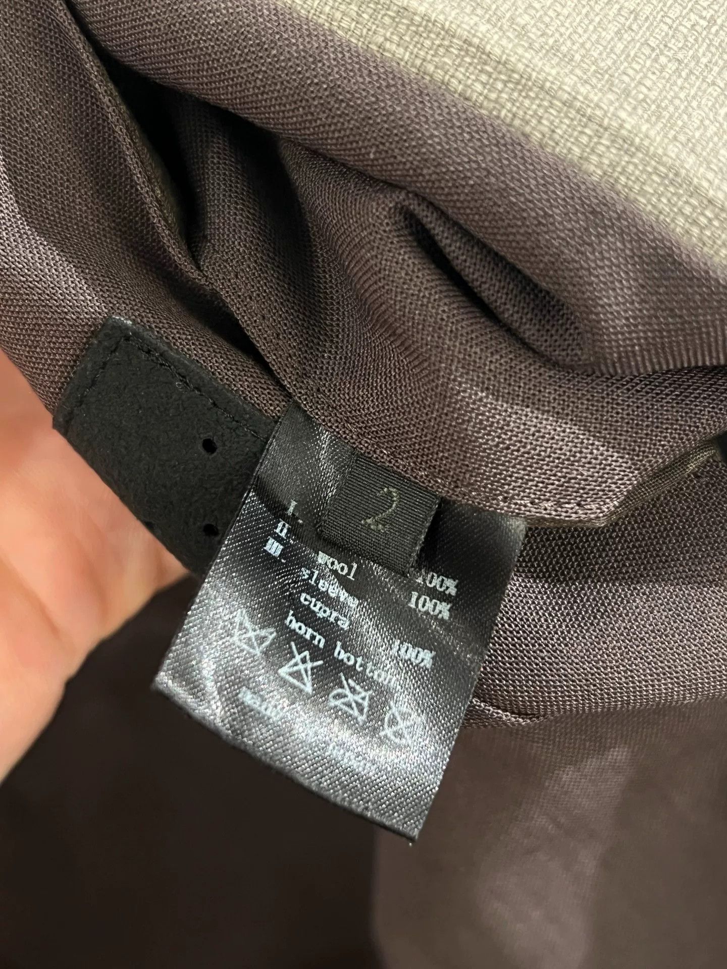 Devoa Devoa Washed Collarless Suit Jacket Size US M / EU 48-50 / 2 - 5 Thumbnail