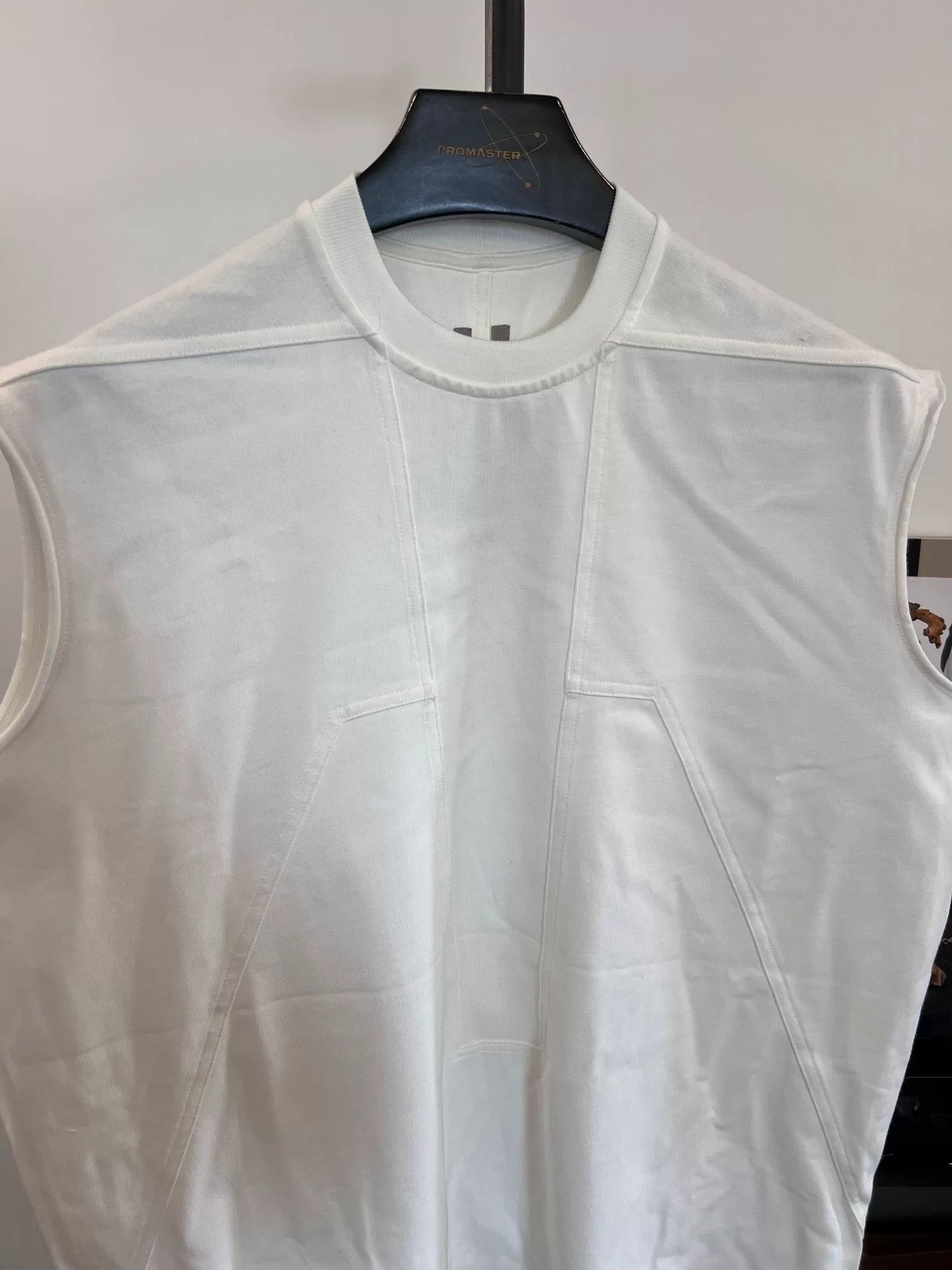 Rick Owens Rick Owens Main Line Cotton Sleeveless Vest XS Size US XS / EU 42 / 0 - 3 Thumbnail