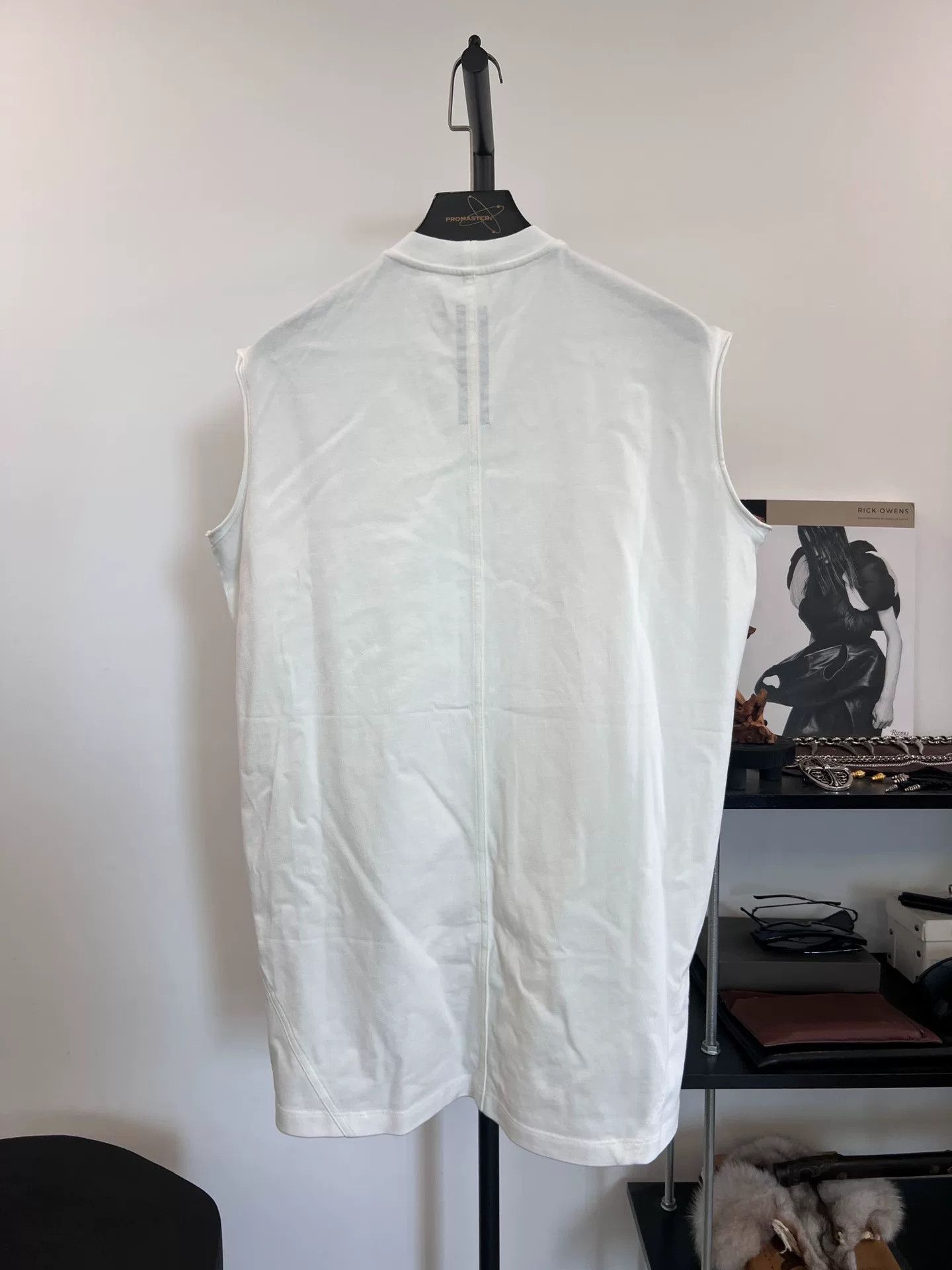 Rick Owens Rick Owens Main Line Cotton Sleeveless Vest XS Size US XS / EU 42 / 0 - 2 Thumbnail