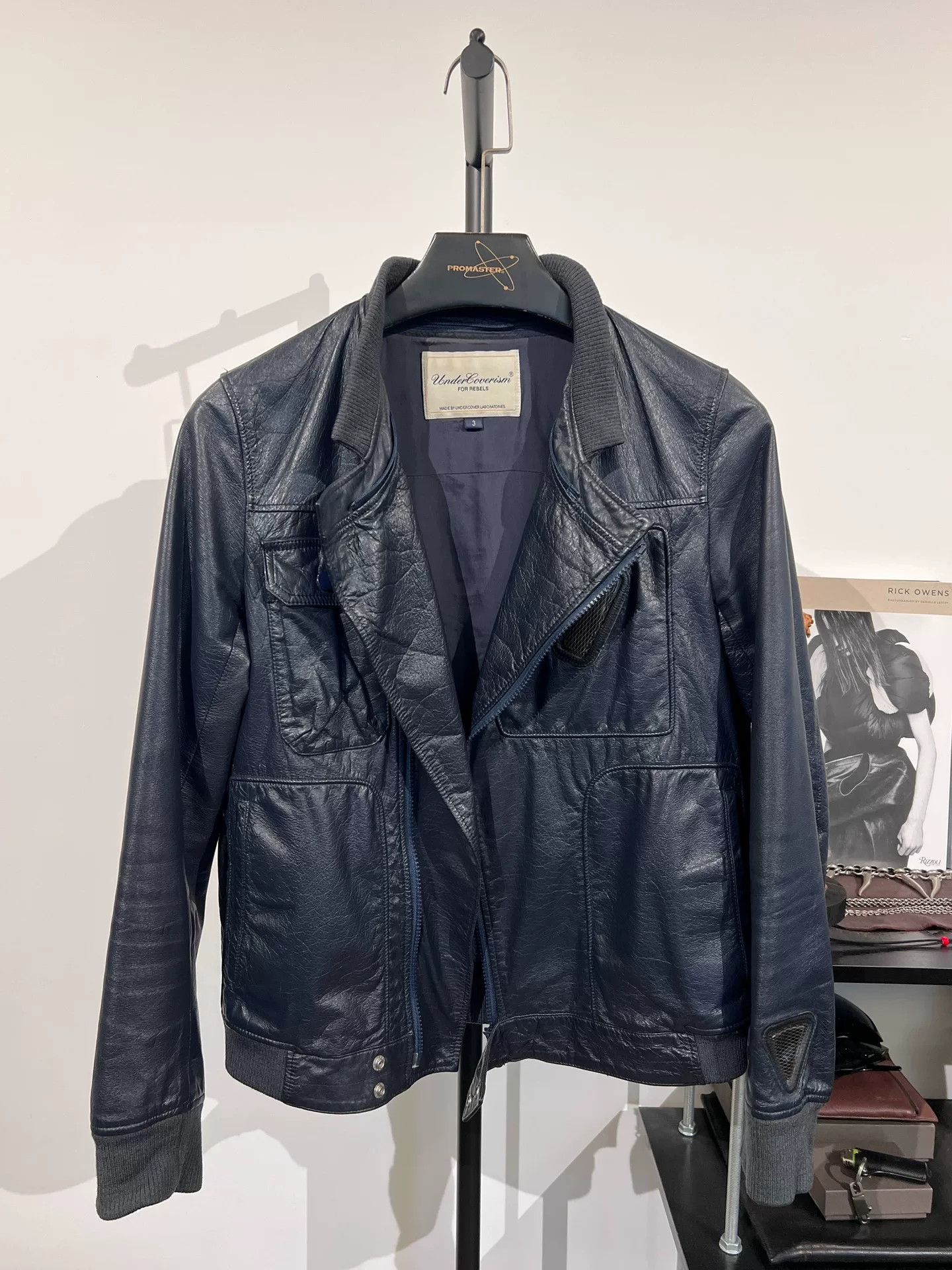 Jun Takahashi Undercover Jun Takahashi Hooded Cowhide Biker Jacket Size US L / EU 52-54 / 3 - 2 Thumbnail