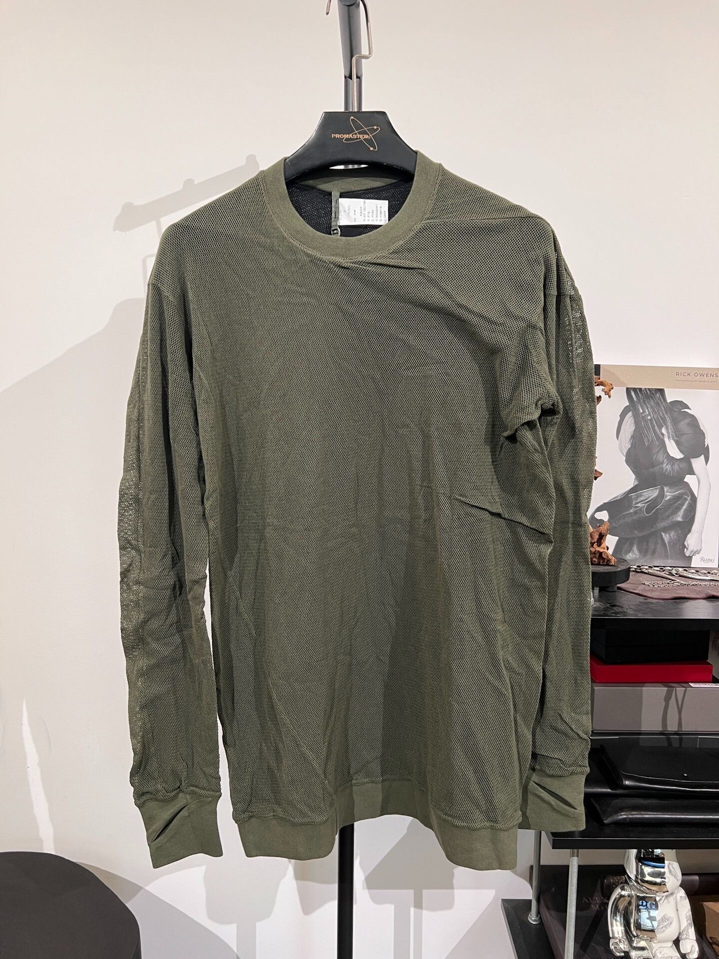 11 By Boris Bidjan Saberi 11by bbs C1 Mesh Crewneck Sweatshirt Size US M / EU 48-50 / 2 - 2 Thumbnail