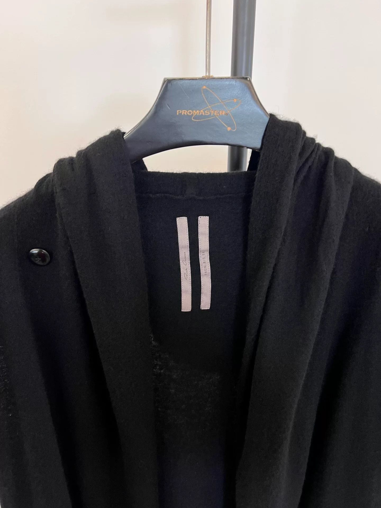 Rick Owens Rick Owens Mid-Length Knit Cashmere Sleeveless Hooded Vest Size US L / EU 52-54 / 3 - 5 Thumbnail