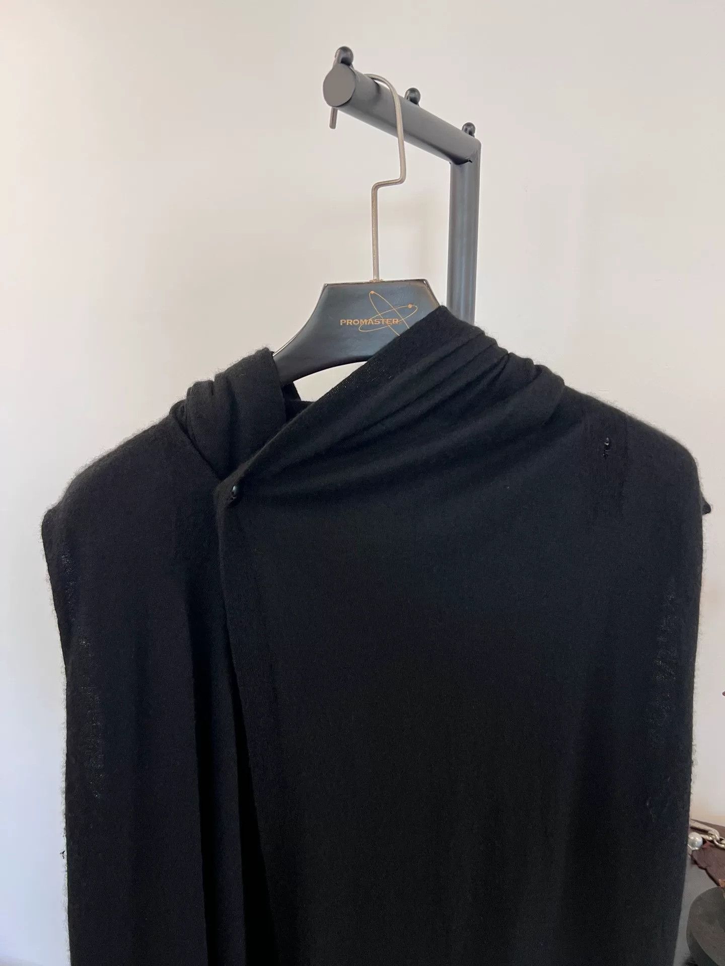 Rick Owens Rick Owens Mid-Length Knit Cashmere Sleeveless Hooded Vest Size US L / EU 52-54 / 3 - 4 Thumbnail
