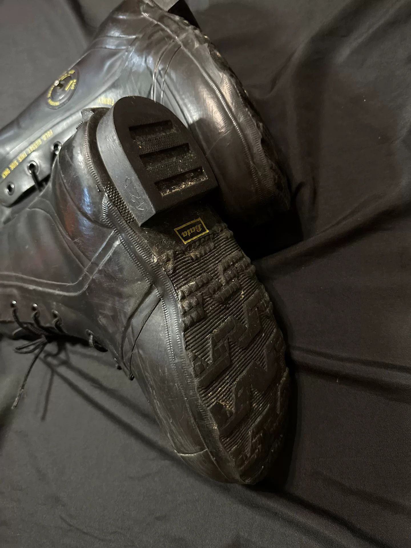 Raf Simons RAF SIMONS Runway Military Boots Vintage Size US 7 / EU 40 - 9 Thumbnail