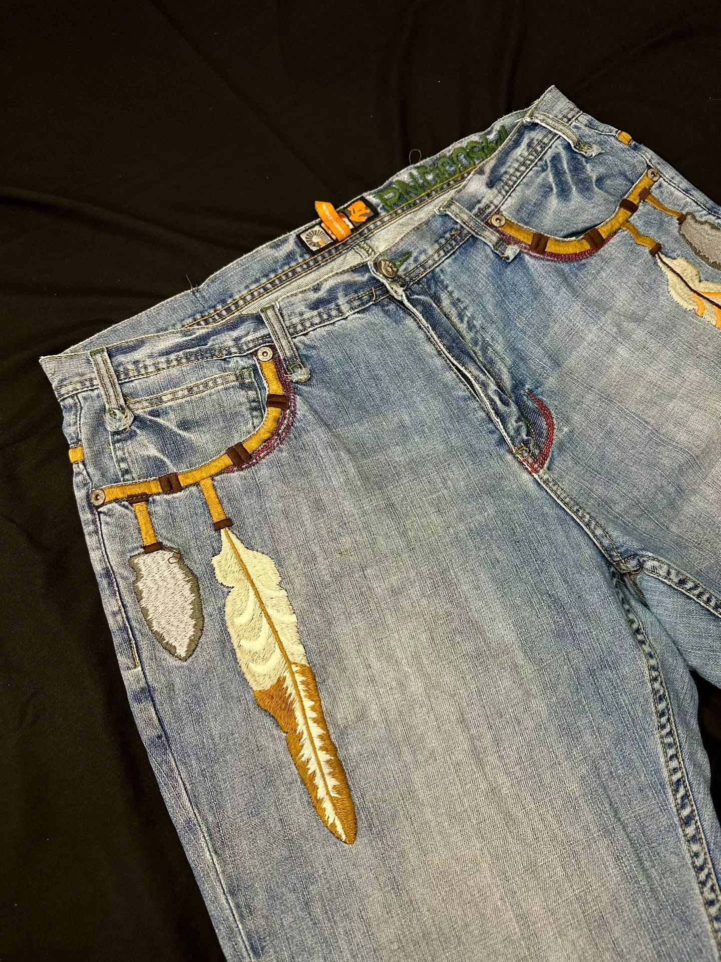 Vintage Vintage Akademiks Indian Baggy Jeans Size US 38 / EU 54 - 3 Thumbnail