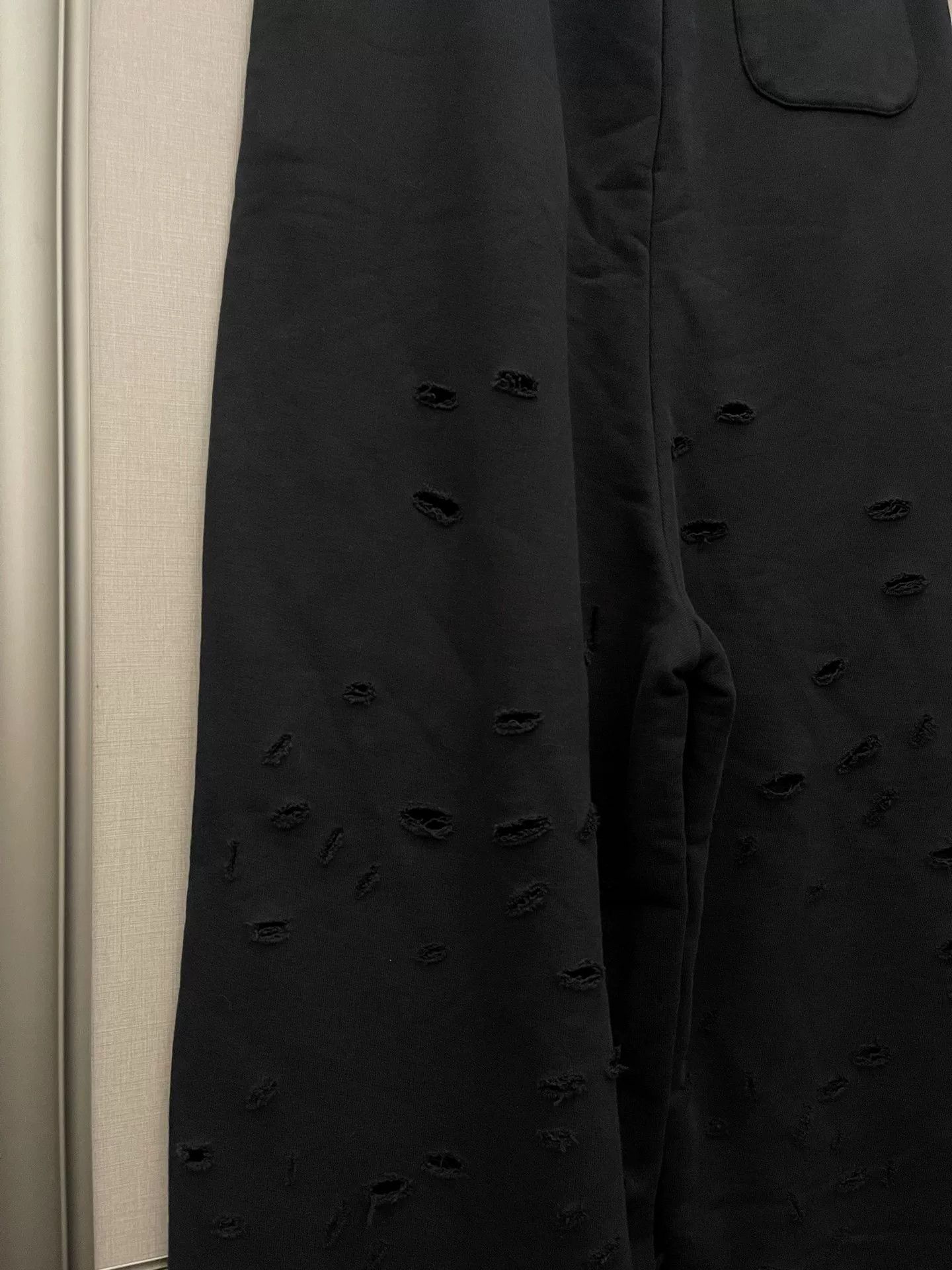 Vetements Vetements Wormhole Distressed Wide-Leg Pants Size US 26 / EU 42 - 6 Thumbnail