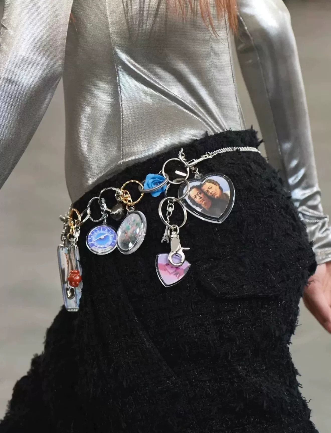 Doublet Doublet 10 Words Keychain Necklace Size ONE SIZE - 5 Thumbnail