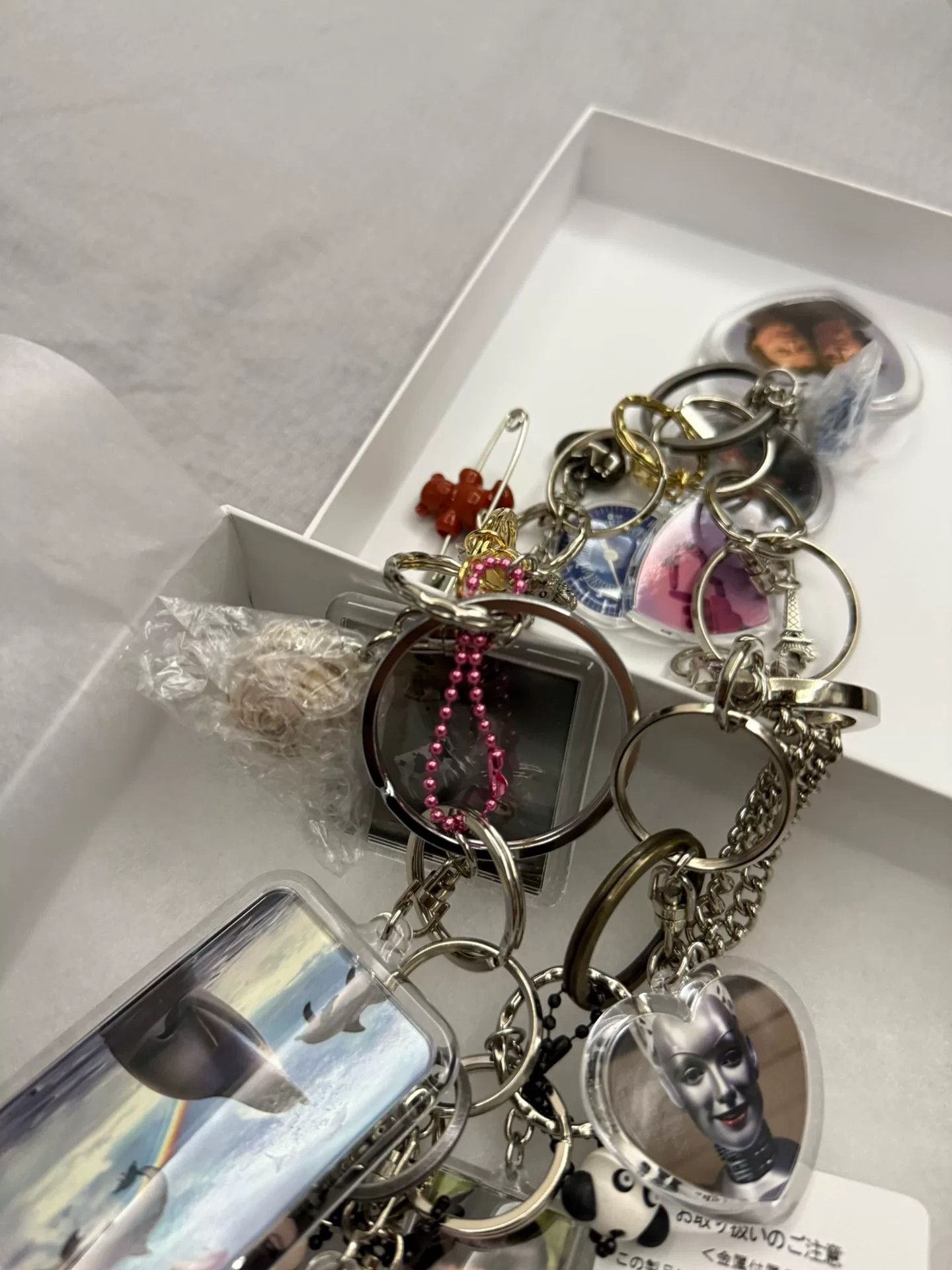 Doublet Doublet 10 Words Keychain Necklace Size ONE SIZE - 2 Thumbnail