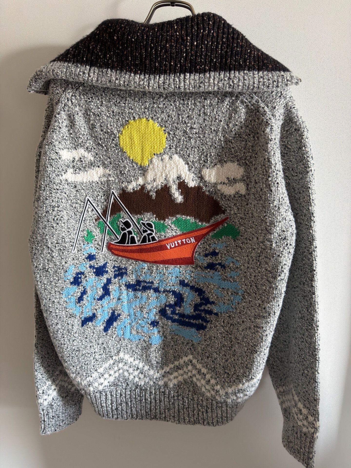 Louis Vuitton Louis Vuitton Nigo Collaboration Sweater Size US L / EU 52-54 / 3 - 3 Thumbnail