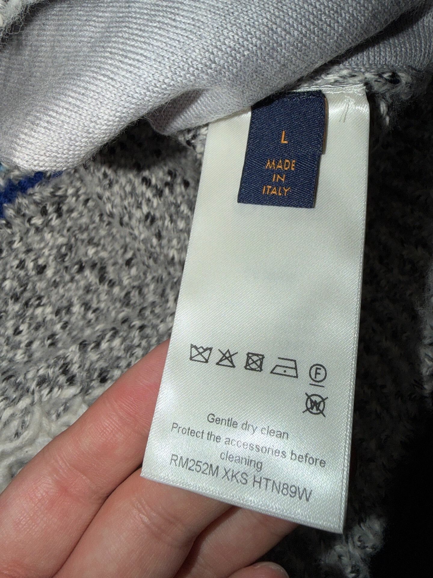 Louis Vuitton Louis Vuitton Nigo Collaboration Sweater Size US L / EU 52-54 / 3 - 6 Thumbnail