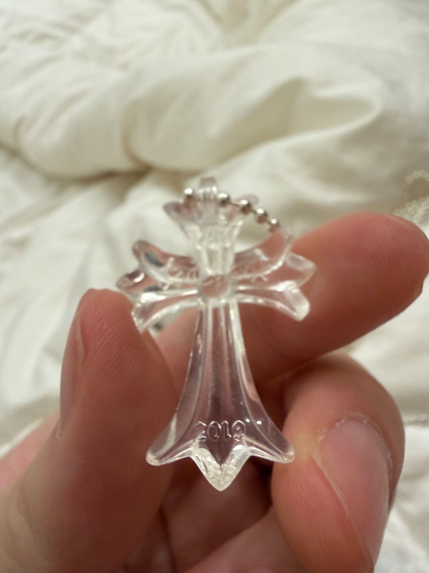 Chrome Hearts Chrome Hearts Transparent Resin Cross Necklace Size ONE SIZE - 2 Thumbnail